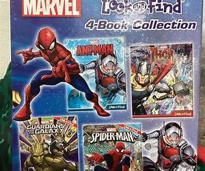 Best of Marvel Look and FindSpider-Man, Avengers, Guardians of the Galaxy, Black Panther and More!Characters from Avengers Endgame IncludedPI Kids